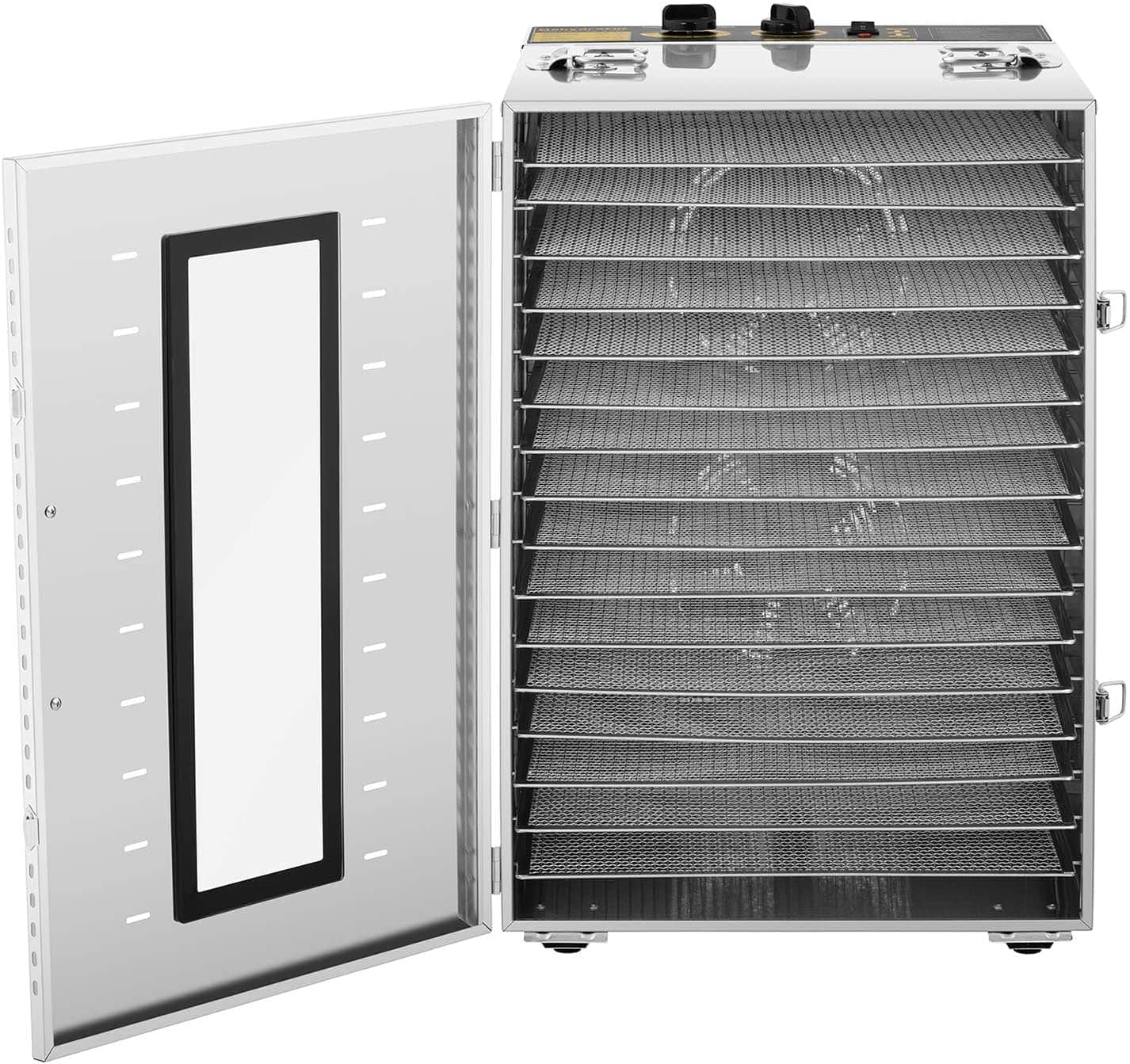 Royal Catering RCDA-1350/100S Dehydrator Fruit Dryer Dehydrator 1,500 W 16 Levels